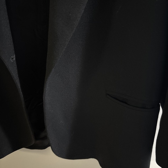 Women's Brooks Brothers Vintage Black Blazer Size 12 100% Wool - Picture 5 of 8